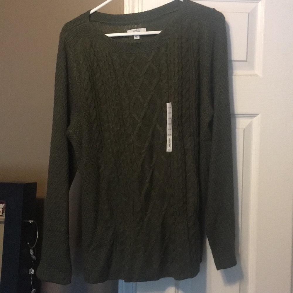 Croft & Barrow crew neck sweater